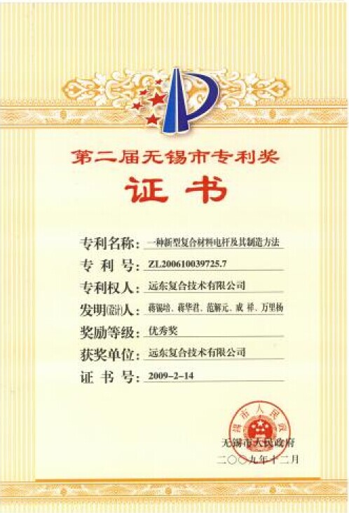 Wuxi Patent Award