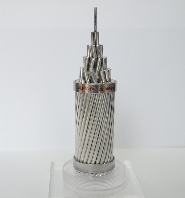 Aluminum wire support expanded conductor and expanded hollow conductor